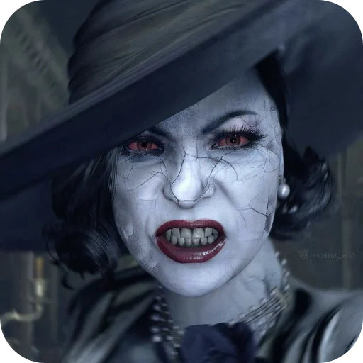 😡 Стикер «Alcina Dimitrescu» для Telegram