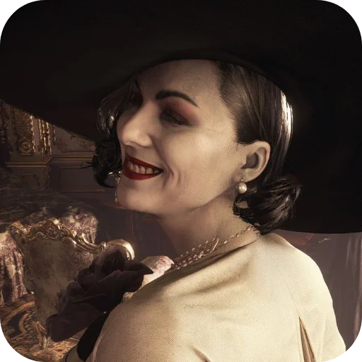 😊 Стикер «Alcina Dimitrescu» для Telegram