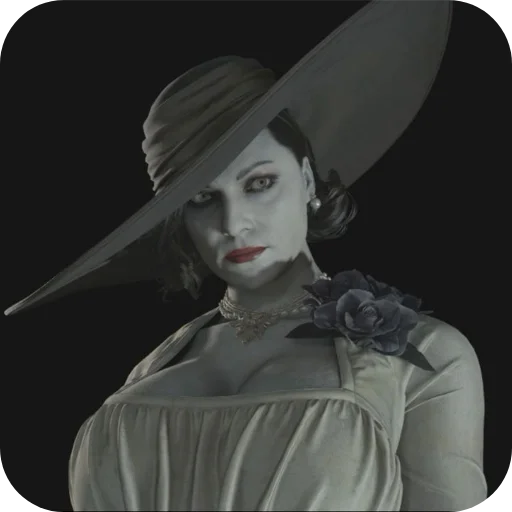 😕 Стикер «Alcina Dimitrescu» для Telegram