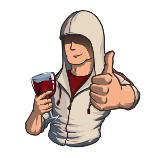 👍 Стикер «Alcossin&;S creed» для Telegram