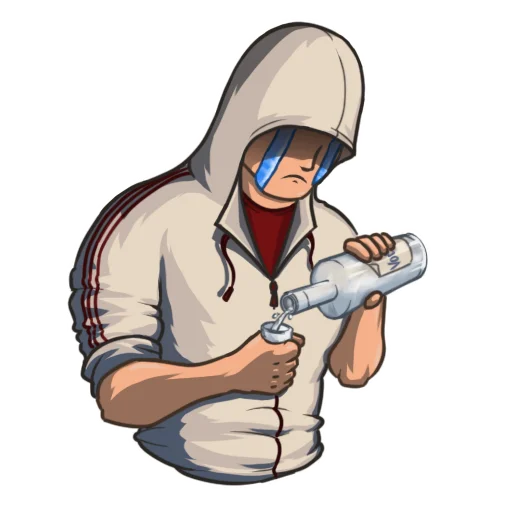 😭 Стикер «Alcossin&;S creed» для Telegram