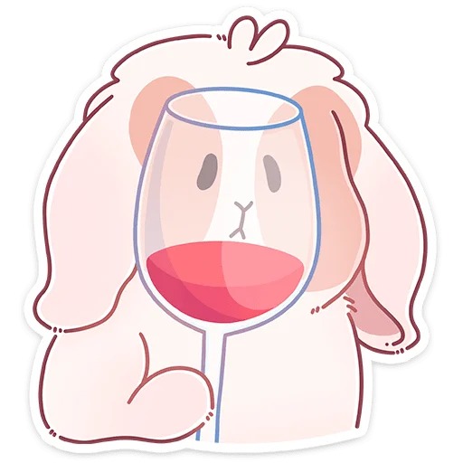 🍸 Стикер «Зимний Альдебаран» для Telegram