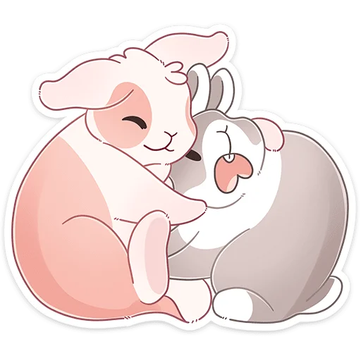 🤗 Стикер «Зимний Альдебаран» для Telegram