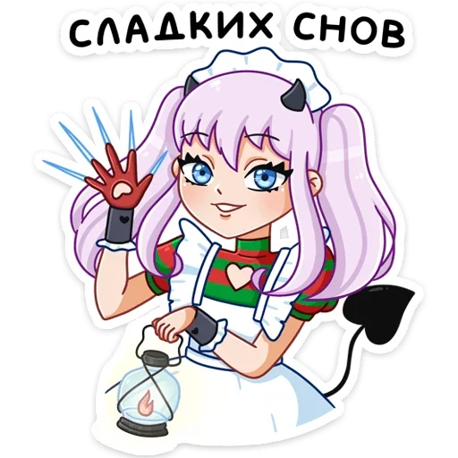 😈 Стикер «Алекса» для Telegram