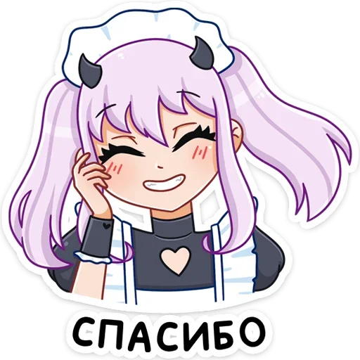 ☺️ Стикер «Алекса» для Telegram