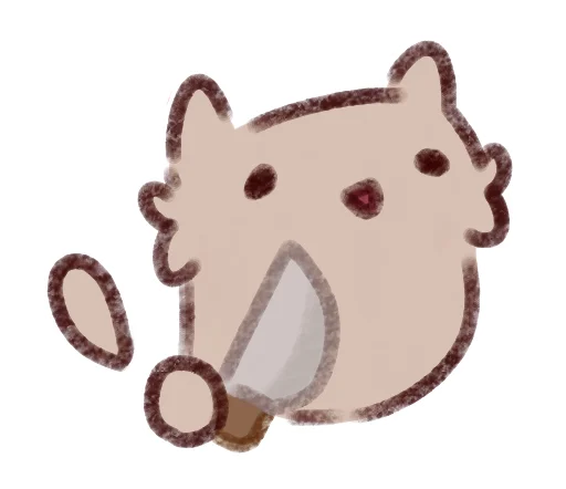🔪 Стикер «alekym» для Telegram
