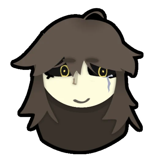 🥲 Стикер «Creepypasta» для Telegram