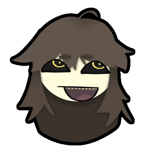 😁 Стикер «Creepypasta» для Telegram