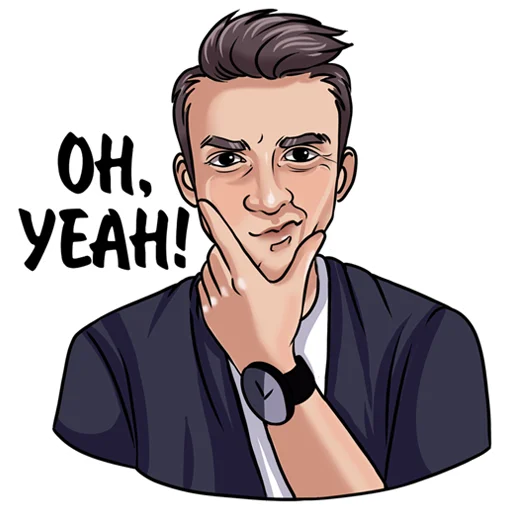 😏 Стикер «Alex Polenkov APM» для Telegram