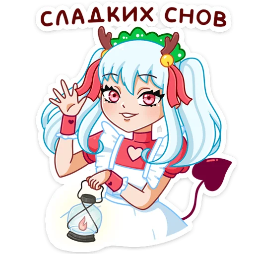 😴 Стикер «Алекса Клаус» для Telegram