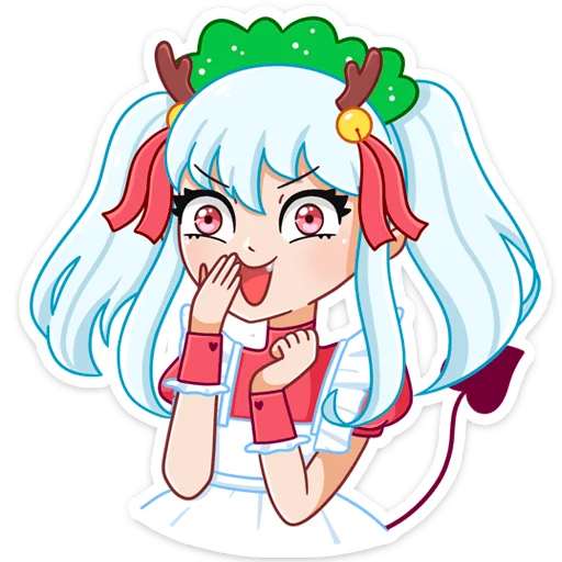 👹 Стикер «Алекса Клаус» для Telegram