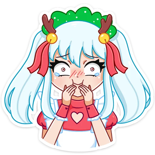 🤩 Стикер «Алекса Клаус» для Telegram