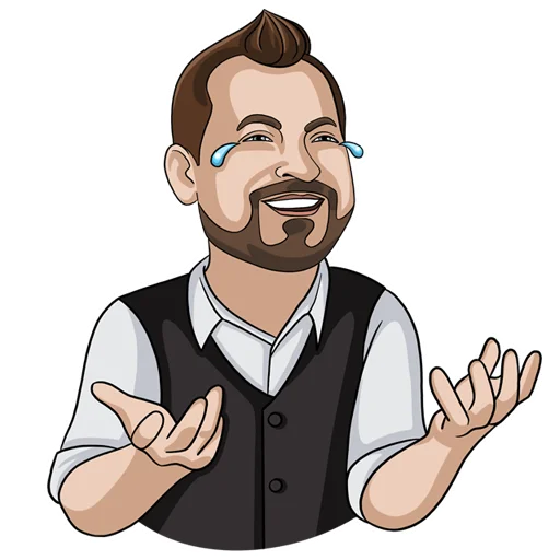 🤣 Стикер «Алексей Петрухин» для Telegram