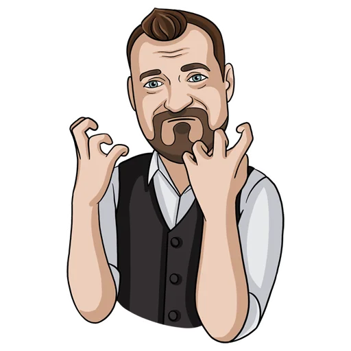 😡 Стикер «Алексей Петрухин» для Telegram