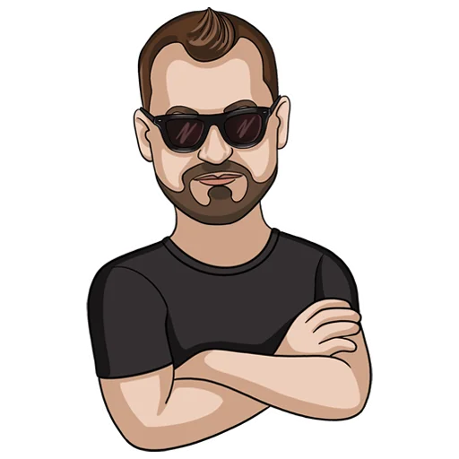 Стикерпак Алексей Петрухин для Telegram