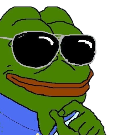 🕶 Стикер «Real muthaphuckkin pepe» для Telegram
