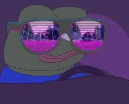 🚘 Стикер «Real muthaphuckkin pepe» для Telegram