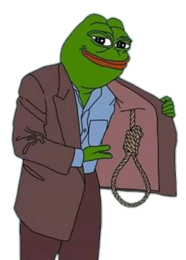 ☺️ Стикер «Real muthaphuckkin pepe» для Telegram