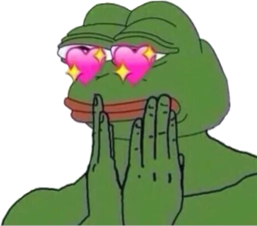 ♥️ Стикер «Real muthaphuckkin pepe» для Telegram