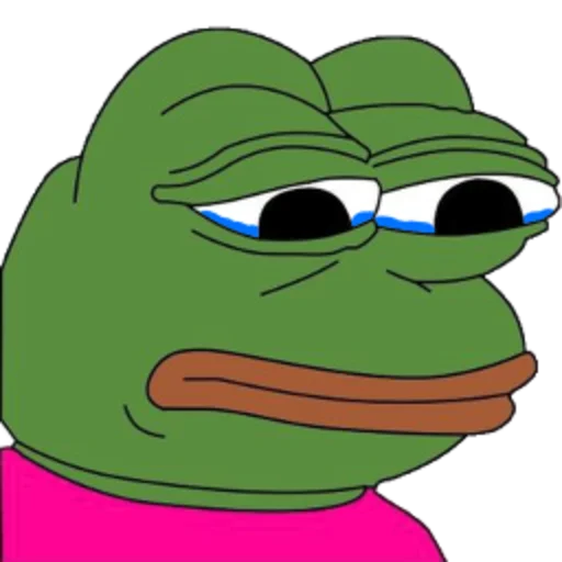 😥 Стикер «Real muthaphuckkin pepe» для Telegram