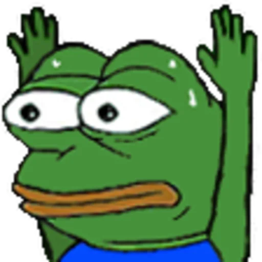 😨 Стикер «Real muthaphuckkin pepe» для Telegram