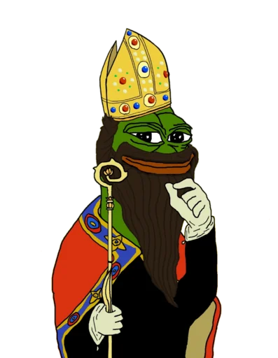 🕍 Стикер «Real muthaphuckkin pepe» для Telegram