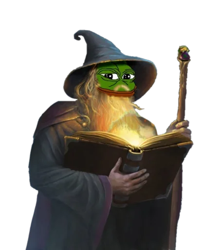 🧙 Стикер «Real muthaphuckkin pepe» для Telegram