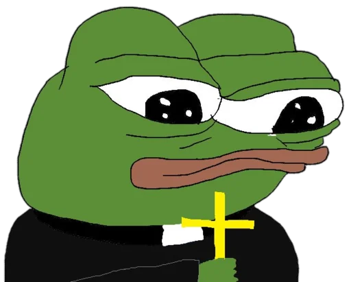 ✝ Стикер «Real muthaphuckkin pepe» для Telegram