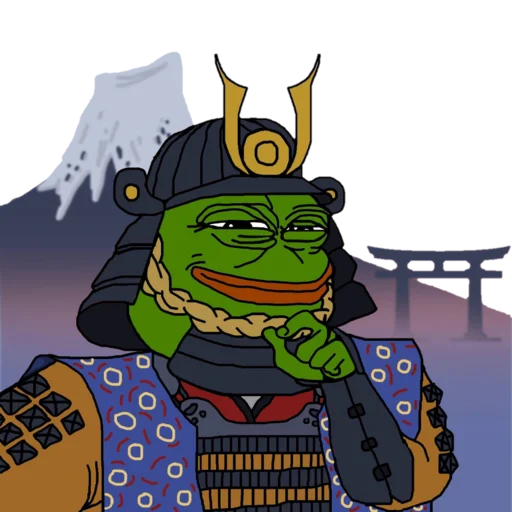 🇯🇵 Стикер «Real muthaphuckkin pepe» для Telegram