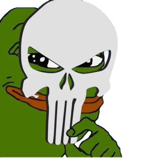 💀 Стикер «Real muthaphuckkin pepe» для Telegram