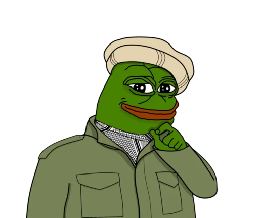 🧕 Стикер «Real muthaphuckkin pepe» для Telegram
