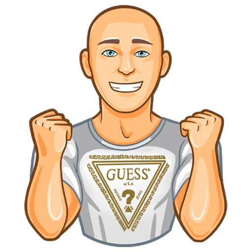 💪 Стикер «Alex Rich» для Telegram
