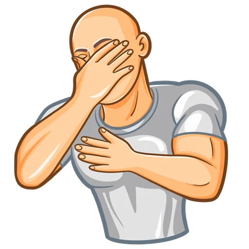 🤦‍♂️ Стикер «Alex Rich» для Telegram