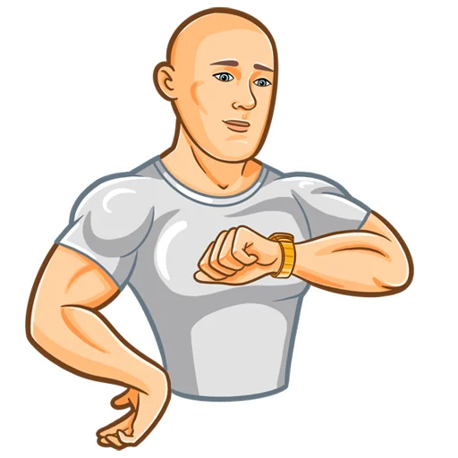⏳ Стикер «Alex Rich» для Telegram