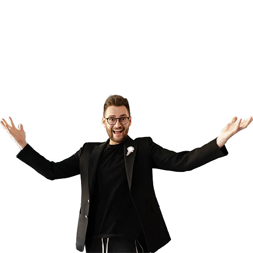 🤷‍♂️ Стикер «AlexRubanov» для Telegram