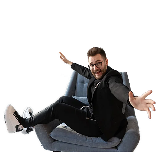 🥳 Стикер «AlexRubanov» для Telegram
