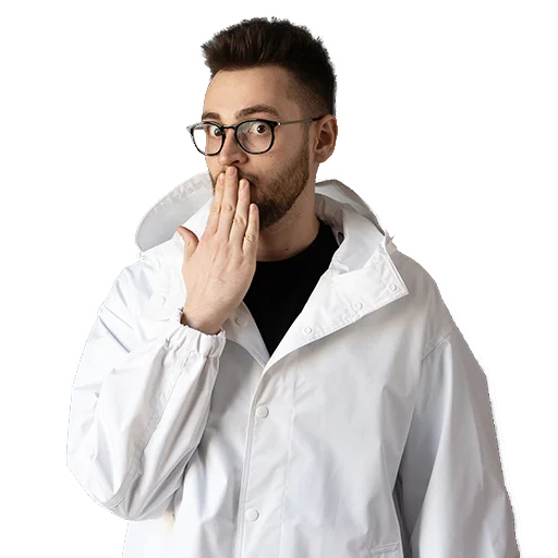🤭 Стикер «AlexRubanov» для Telegram