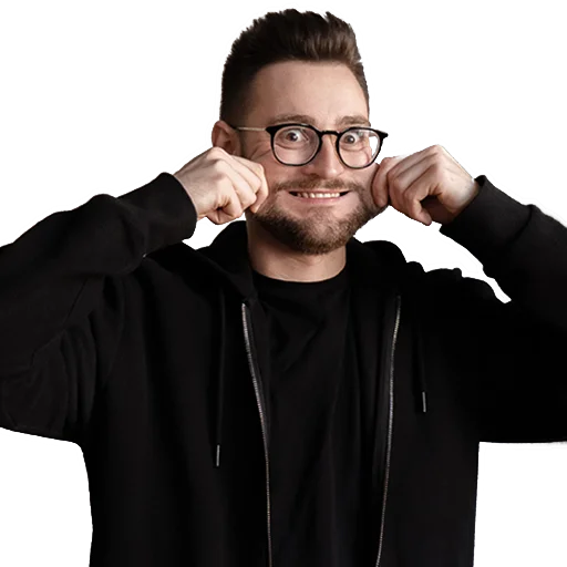 🤪 Стикер «AlexRubanov» для Telegram
