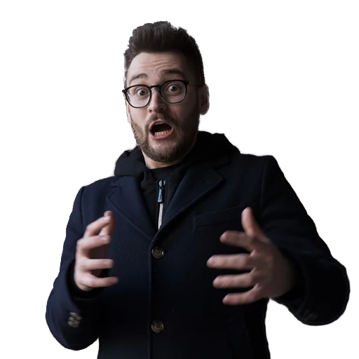 🙀 Стикер «AlexRubanov» для Telegram