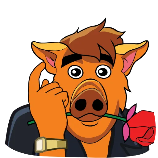 🧠 Стикер «ALF» для Telegram