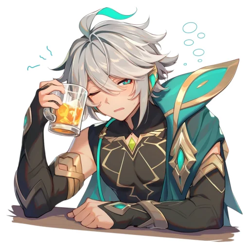 🍺 Стикер «Alhaitham» для Telegram