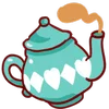 Стикер 16 Alice in Wonderland