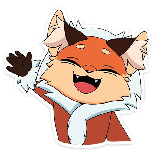 Стикерпак Лиса Алиса - Tiny Bunny для Telegram