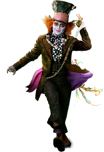 😉 Стикер «Alice in Wonderland» для Telegram