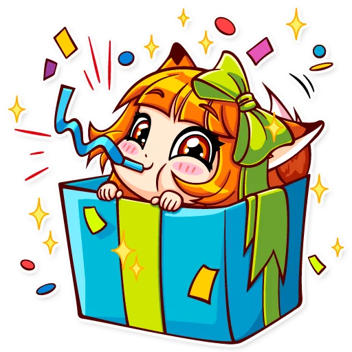 🎁 Стикер «Alice Fox» для Telegram