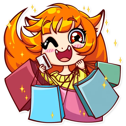 🛍 Стикер «Alice Fox» для Telegram