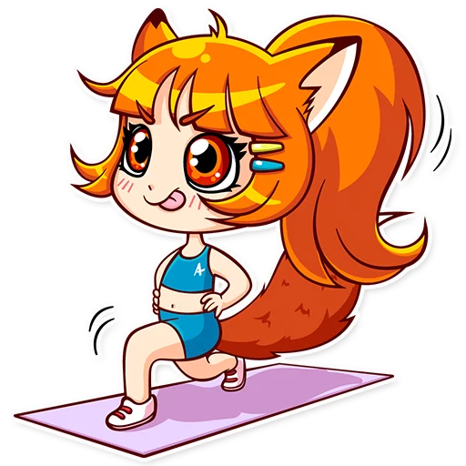 🎽 Стикер «Alice Fox» для Telegram
