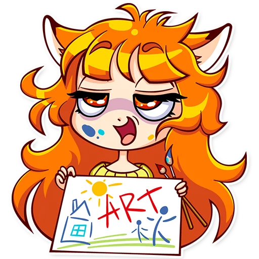 🎨 Стикер «Alice Fox» для Telegram