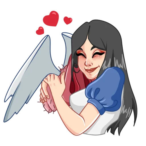 ❤️ Стикер «Alice Madness Returns» для Telegram