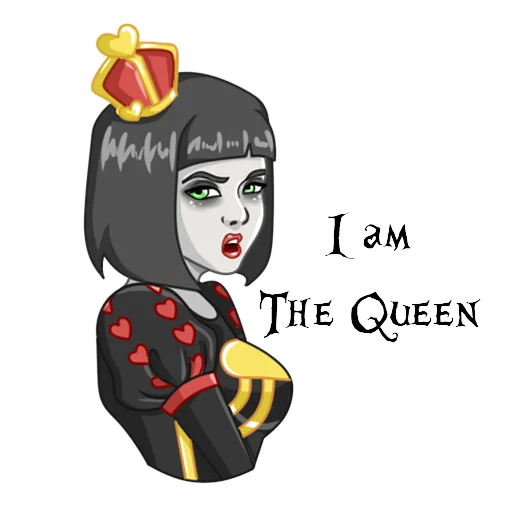 👑 Стикер «Alice Madness Returns» для Telegram